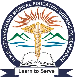 H.N.B. Uttarakhand Medical Education University, Dehradun Logo